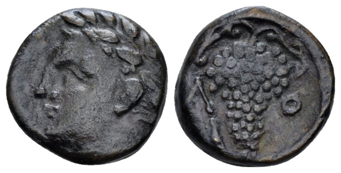 Locri Opuntii, Locris Bronze third or last quarter of 4th century BC, Æ 13.00 mm...
