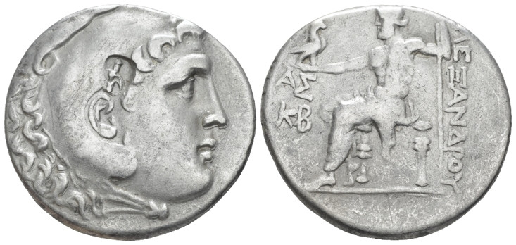 Pamphilia, Aspendus Tetradrachm in the types of Alexander III 191-190, AR 30.40 ...