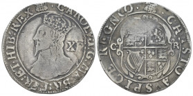 Tower mint, Charles I, 1625-1649 Schilling 1633-1634, AR 30.00 mm., 5.84 g.
SCBC 2789

Good Fine