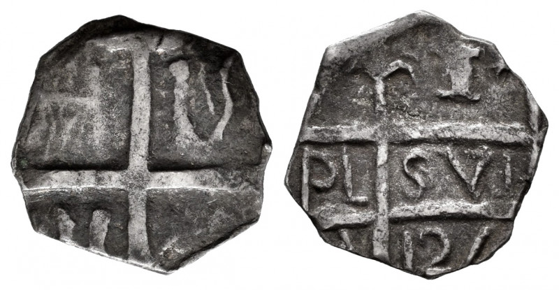 Ferdinand VII (1808-1833). 1 real. 127 (ca. 1800). Caujaral (Barinas). (Rosenman...