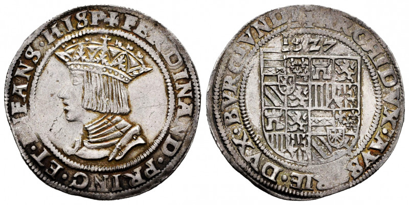 Germany. Ferdinand I (1521-1564). Pfundner. 1527. Wien. (Thomas Beheim Hahn-33)....