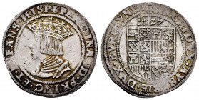 Germany. Ferdinand I (1521-1564). Pfundner. 1527. Wien. (Thomas Beheim Hahn-33). Ag. 5,56 g. Slight old cabinet tone. Choice VF. Est...300,00. 

Spa...