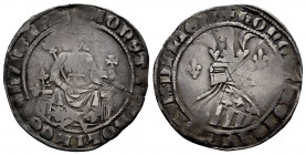 Hungary. Karl Robert (1307-1342). 1 Garas. (Hu-448). Anv.: + MOneTA • KAROLI • ReGIS • hVnGARIe. Rev.: + HOnOR • ReGIS • IVDICIVM • DILIGIT . Ag. 3,34...