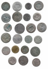 MONEDAS EXTRANJERAS. Lote de 23 monedas: Rusia -50 kopeks y 1/2 rublo (3)-, Rumanía -200 lei-, Polonia -10 penning, 1,5 zloty (3), 2 zloty (2)-, Yugos...