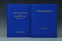LIBROS. Lote de 2 libros: H. J. Berk. Eastern Roman Successors of the Sestertius. 1986; y H. J. Berk. Roman Gold Coins of the Medieval World. 1986. Jo...