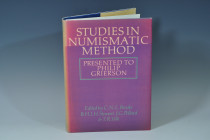 LIBROS. VVAA. Studies in Numismatic Method presented to Philip Grierson. 1983. Cambridge. Cambridge University Press.