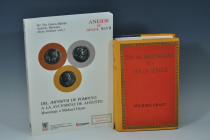 LIBROS. Lote de 2 libros: M. Grant. From Imperium to auctoritas. 1978. Cambridge. Cambridge University Press; y M.P. García Bellido, A. Mostalac y A. ...