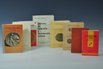 LIBROS. Lote de 8 libros: J. Babelon. La Numismatique Antique. 1970. París; K. Christ. Antike Numismatik. Einführung und Bibliographie. 1972. Wissensc...