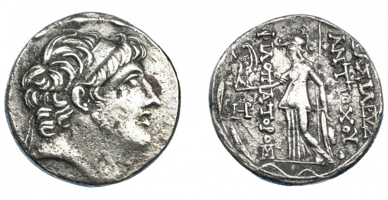 GRECIA ANTIGUA. REINO SELÉUCIDA. Antíoco IX. Siria. Tetradracma (115-95 a.c.). A...