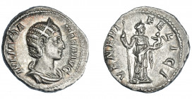 IMPERIO ROMANO. JULIA MAMEA (bajo Alejandro Severo). Denario. Roma (225-235). R/ Venus a der. AR 3,43 g. 20,18 mm. RIC-351. EBC-. Ex Vico 145, lote 31...