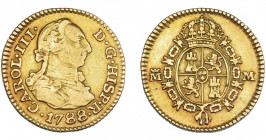 CARLOS III. 1/2 escudo. 1788. Madrid. M. VI-1068. MBC.