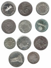 MONEDAS EXTRANJERAS. Lote de 10 monedas: 10 leva de Bulgaria (2), 100 leva de Bulgaria (2), 2 leva de Bulgaria, 50 dinara de Yugoslavia, 1000 dinara d...