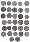 MONEDAS EXTRANJERAS. BRASIL. Lote de 32 monedas de 500 reis. Todos con fechas diferentes. MBC+/EBC.