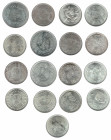 MONEDAS EXTRANJERAS. EGIPTO. Lote de 17 monedas de 1 libra de 1968, 1970 (2), 1974, 1976, 1977 (3), 1978, 1979 (2), 1980 (3) y 1981 (2). SC.