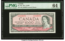 Canada Bank of Canada $1000 1954 Pick 83d BC-44d PMG Choice Uncirculated 64. 

HID09801242017

© 2020 Heritage Auctions | All Rights Reserved