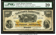 Canada Quebec City, PQ- Banque Nationale $10 2.1.1897 Ch.# 510-20-08 PMG Very Fine 20. 

HID09801242017

© 2020 Heritage Auctions | All Rights Reserve...