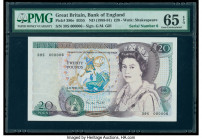 Low Serial 6 Great Britain Bank of England 20 Pounds ND (1988-91) Pick 380e PMG Gem Uncirculated 65 EPQ. 

HID09801242017

© 2020 Heritage Auctions | ...
