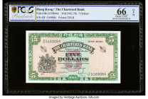 Hong Kong Chartered Bank 5 Dollars ND (1962-70) Pick 68c KNB44d PCGS Banknote Gem UNC 66 OPQ. 

HID09801242017

© 2020 Heritage Auctions | All Rights ...