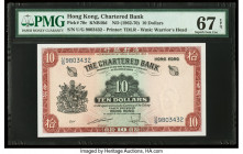 Hong Kong Chartered Bank 10 Dollars ND (1962-70) Pick 70c PMG Superb Gem Unc 67 EPQ. 

HID09801242017

© 2020 Heritage Auctions | All Rights Reserved