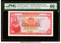 Hong Kong Hongkong & Shanghai Banking Corp. 100 Dollars 18.3.1971 Pick 183c KNB70 PMG Gem Uncirculated 66 EPQ. 

HID09801242017

© 2020 Heritage Aucti...