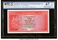 Hong Kong Hongkong & Shanghai Banking Corp. 100 Dollars 31.10.1972 Pick 185b KNB73 PCGS Banknote Superb Gem UNC 67 OPQ. 

HID09801242017

© 2020 Herit...
