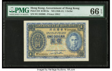 Hong Kong Government of Hong Kong 1 Dollar ND (1940-41) Pick 316 KNB13a PMG Gem Uncirculated 66 EPQ. 

HID09801242017

© 2020 Heritage Auctions | All ...