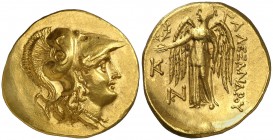 Imperio Macedonio. Alejandro III, Magno (336-323 a.C.). Callatis. Estátera. (S. 6704 var) (MJP. 914). 6,72 g. Bella. EBC.