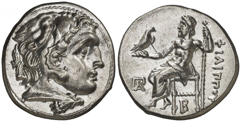 Imperio Macedonio. Filipo III, Arridaeo (323-317 a.C.). Colofón. Dracma. (S. 675...
