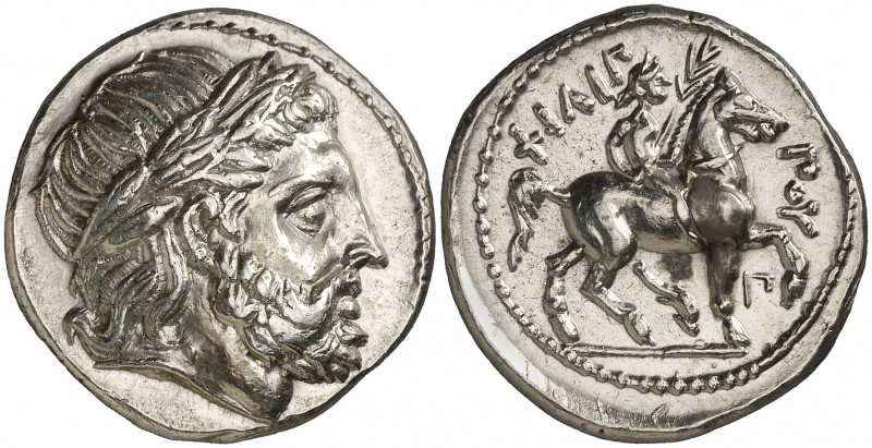 Imperio Macedonio. Casandro (317-297 a.C.). Amfípolis. Tetradracma. (S. 6683 var...