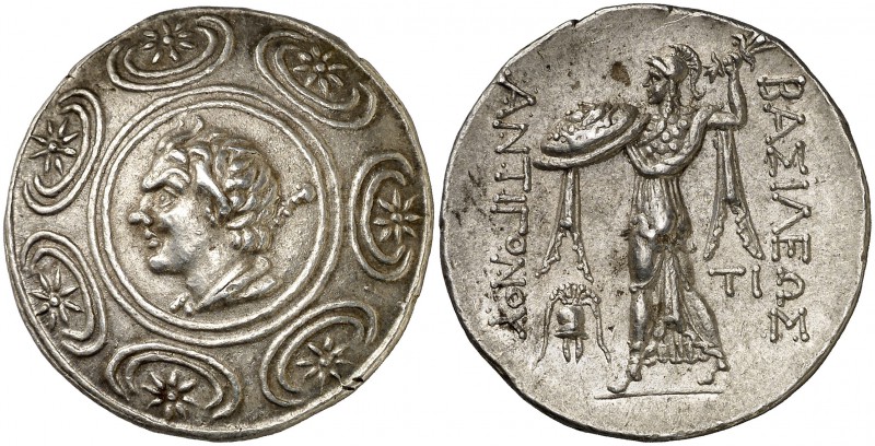 Imperio Macedonio. Antígono II, Gonatas (277-239 a.C.). Pella. Tetradracma. (S. ...
