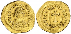 Tiberio II, Constantino (578-582). Constantinopla. Tremissis. (Ratto 924) (S. 425). 1,46 g. MBC+.