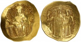 Juan III, Ducas-Vatatzes (1222-1254). Magnesia. Hyperpyron. (Ratto 2283) (S. 2073). 4,07 g. BC+.