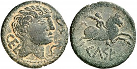 Celse (Velilla de Ebro). As. (FAB. 773) (ACIP. 1490). 15,53 g. Pátina verde. MBC+.