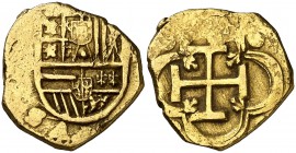 ¿Felipe III?. Sevilla. 2 escudos. 6,69 g. MBC-.