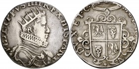 (1622 ó 1630). Felipe IV. Milán. 1 ducatón. 26,93 g. Ligero recorte que afecta a la fecha. (MBC).
