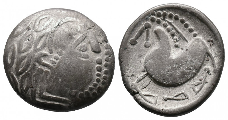 EASTERN EUROPE. Imitations of Philip II of Macedon (2nd century BC). AR Tetradra...