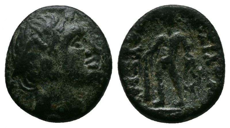 Kings of Bithynia, Prusias II (182-149 BC) Av.: Head of Prusias r., wearing a wi...