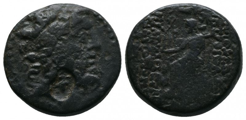 Roman Provincial. Seleucis and Pieria. Antioch. AE Tetrachalkon (63-28 BC). Date...
