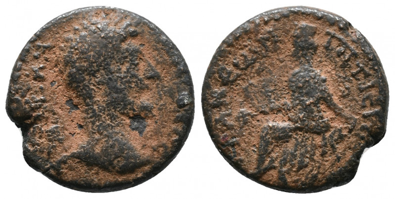 Roman Provincial. Cappadocia. Tyana. Lucius Verus AD 161-169. Av.: [Α]ΥΤΟ Κ Λ ΟΥ...