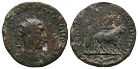 Roman Provincial. Mesopotamia Rhessaena, Trajan Decius. AD 249-251 Av.: ΑΥΤ Κ Γ ΜƐ ΚΥ ΔƐΚΙΟϹ ΤΡΑΙΑΝΟϹ ϹƐΒ; radiate, draped and cuirassed bust of Deciu...