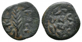 Judaea. Jerusalem. Procurators. Porcius Festus CE 59-62.
Weight: 1.66 g