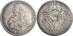 Firenze 
Pietro Leopoldo di Lorena, 1765-1790. Francescone 1769, AR 26,74 g. Galeotti XII, 7. MIR 376/4.
q.BB