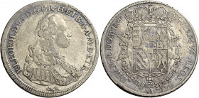 Firenze 
Pietro Leopoldo di Lorena, 1765-1790. Francescone 1776, AR 27,22 g. Galeotti XIII, 21/27. MIR 379/6.
q.BB