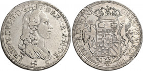 Firenze 
Pietro Leopoldo di Lorena, 1765-1790. Francescone 1790, AR 26,90 g. Galeotti XXVI. MIR 397.
Raro. q.BB