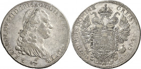 Firenze 
Pietro Leopoldo di Lorena, 1765-1790. Emissioni con il titolo di imperatore del S.R.I. Francescone 1790, AR 27,13 g. Galeotti XIX. MIR 400....