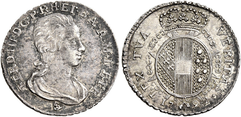 Firenze 
Ferdinando III di Lorena, 1790-1801 e 1814-1824. I periodo: 1790-1801....