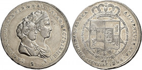 Firenze 
Carlo Ludovico di Borbone reggenza di Maria Luigia, 1803-1807. Mezzo francescone 1804. Pagani 34. MIR 426/2.
Raro. Migliore di BB