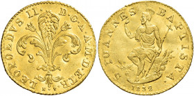 Firenze 
Leopoldo II di Lorena, 1824-1859. Zecchino o Fiorino 1832. Galeotti II, 4. Pagani . MIR 445/4. Friedberg 345.
Ondulazioni del tondello, alt...