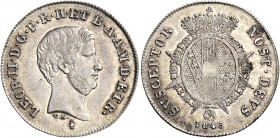 Firenze 
Leopoldo II di Lorena, 1824-1859. Paolo 1845. Pagani 148. MIR 457/3.
q.Spl