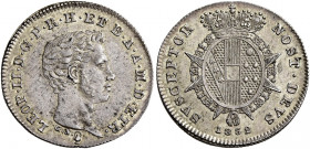 Firenze 
Leopoldo II di Lorena, 1824-1859. Mezzo paolo 1832. Pagani 156. MIR 458/1.
Spl / migliore di Spl